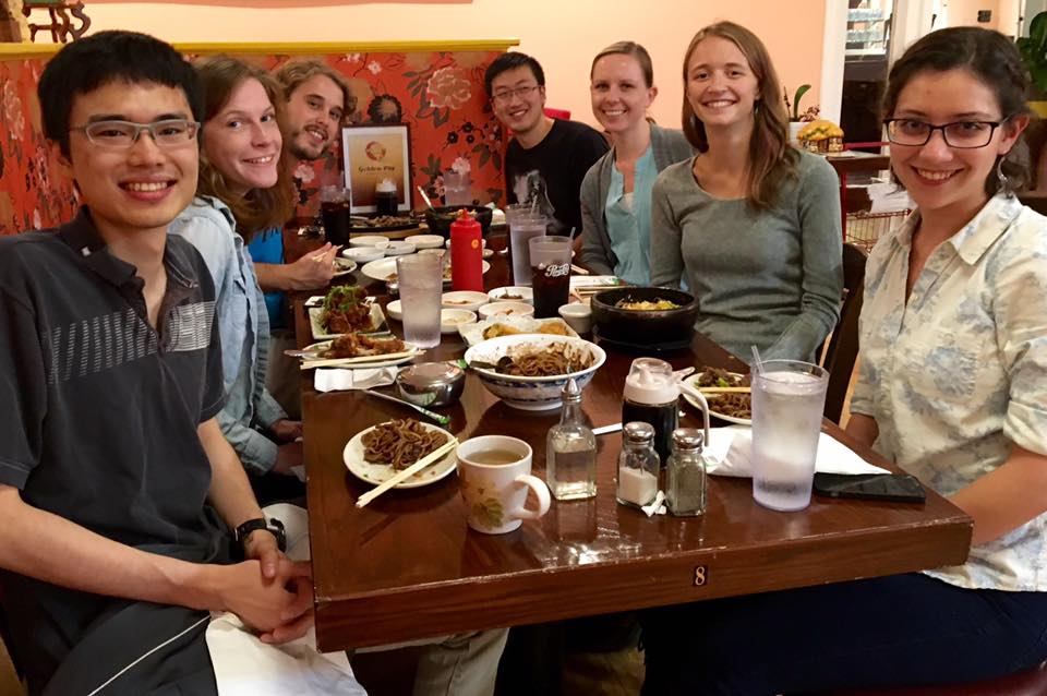 Fall 2016: Group dinner