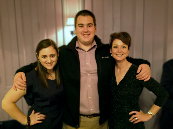 Thomas with Ali and Bonnie