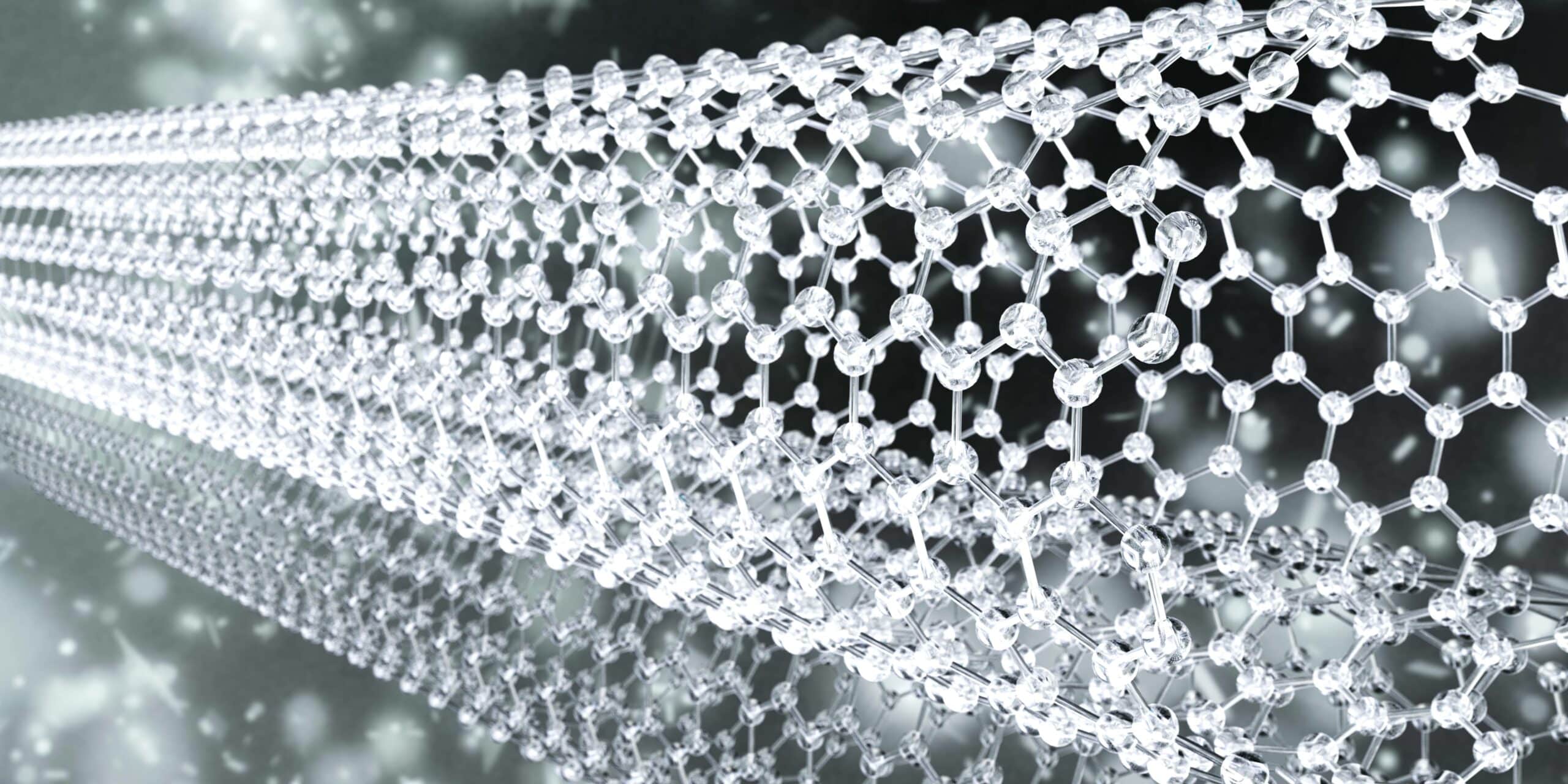 closeup of clear glass texture crystallography